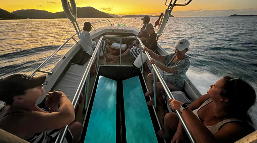 Glass Bottom Boat Tours, BVI