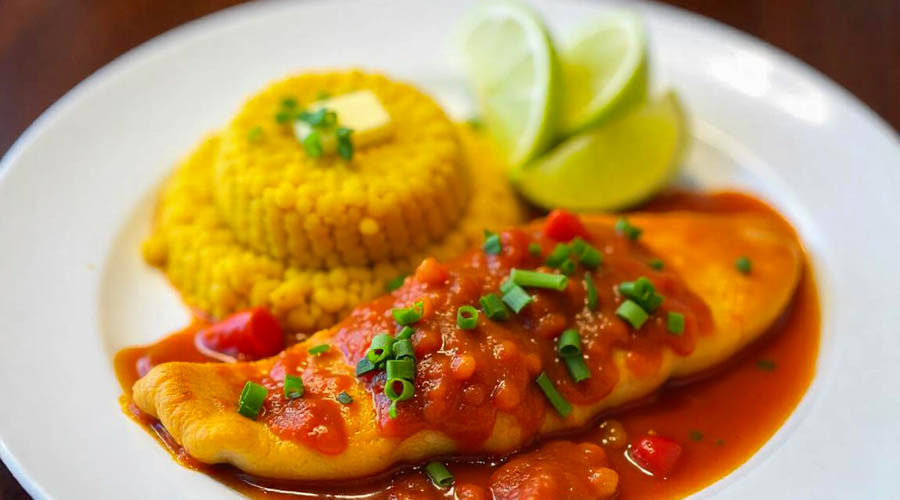 Barbados Flying Fish and Cou-Cou