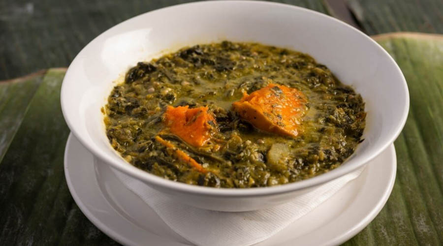 Grenadian Callaloo Soup