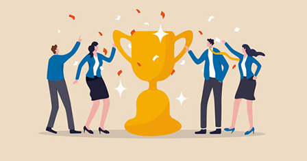 More Connections. More Rewards. illustration